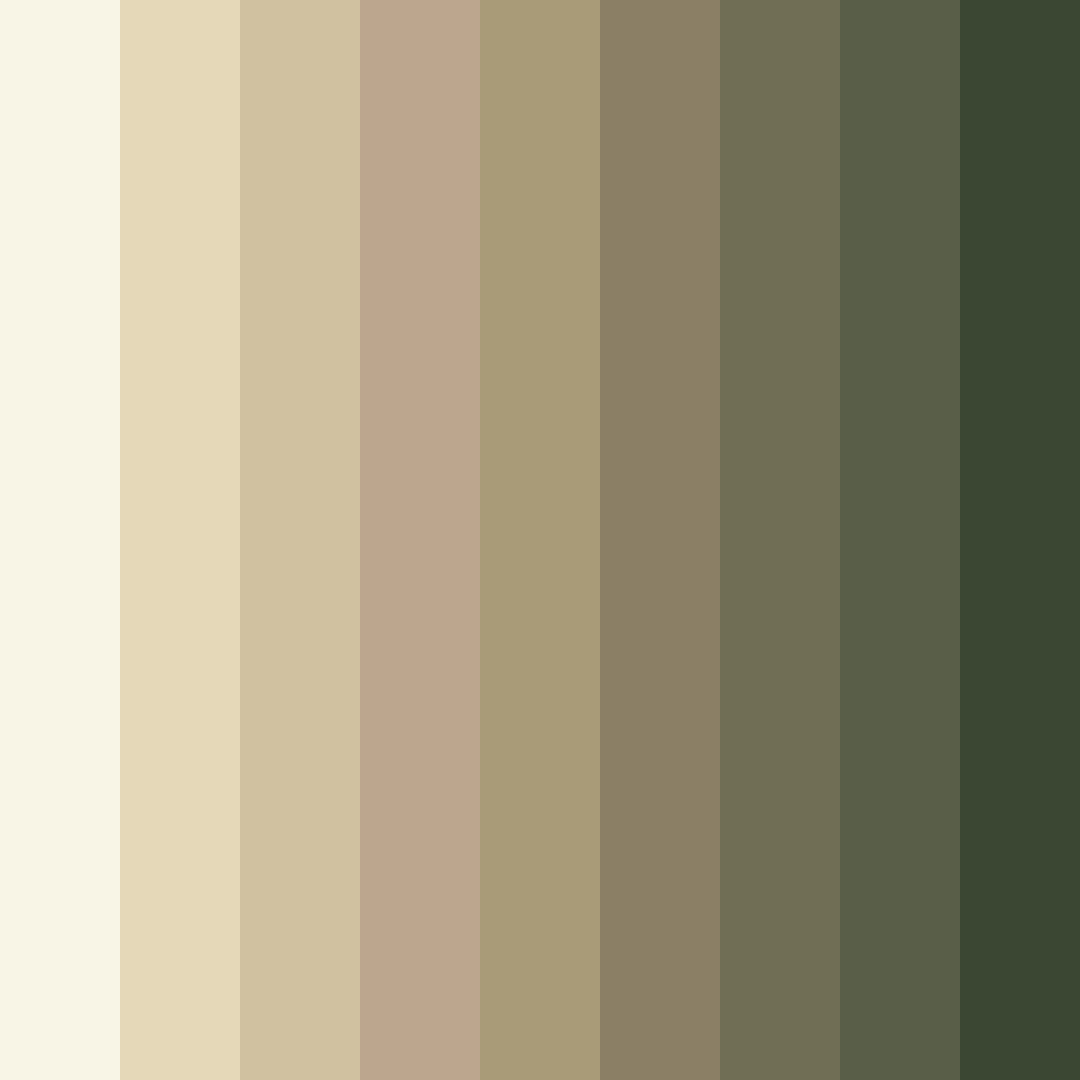 Download sand dunes serenity color palette PNG image (square)