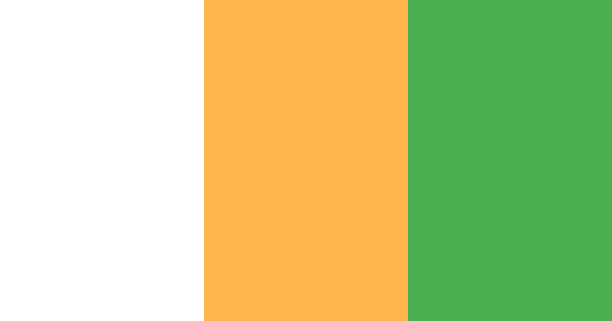 Download green and orange delight color palette PNG image (landscape)