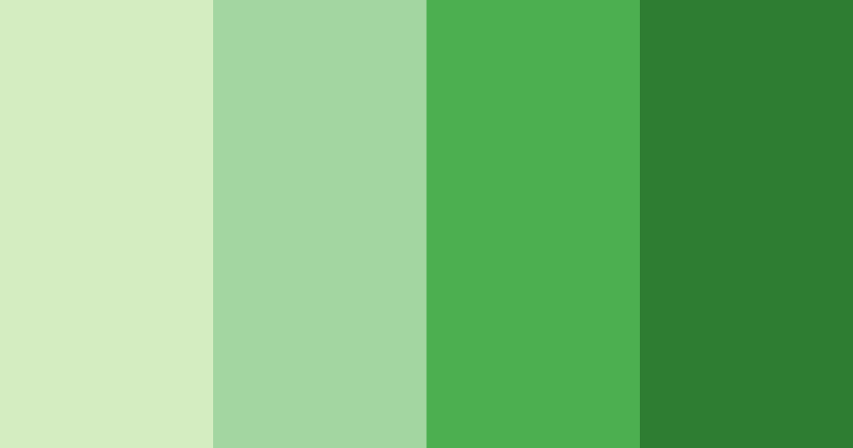 Download verdant embrace color palette PNG image (landscape)