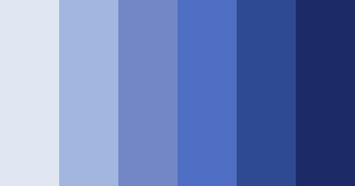 Download indigo reverie color palette PNG image (landscape)