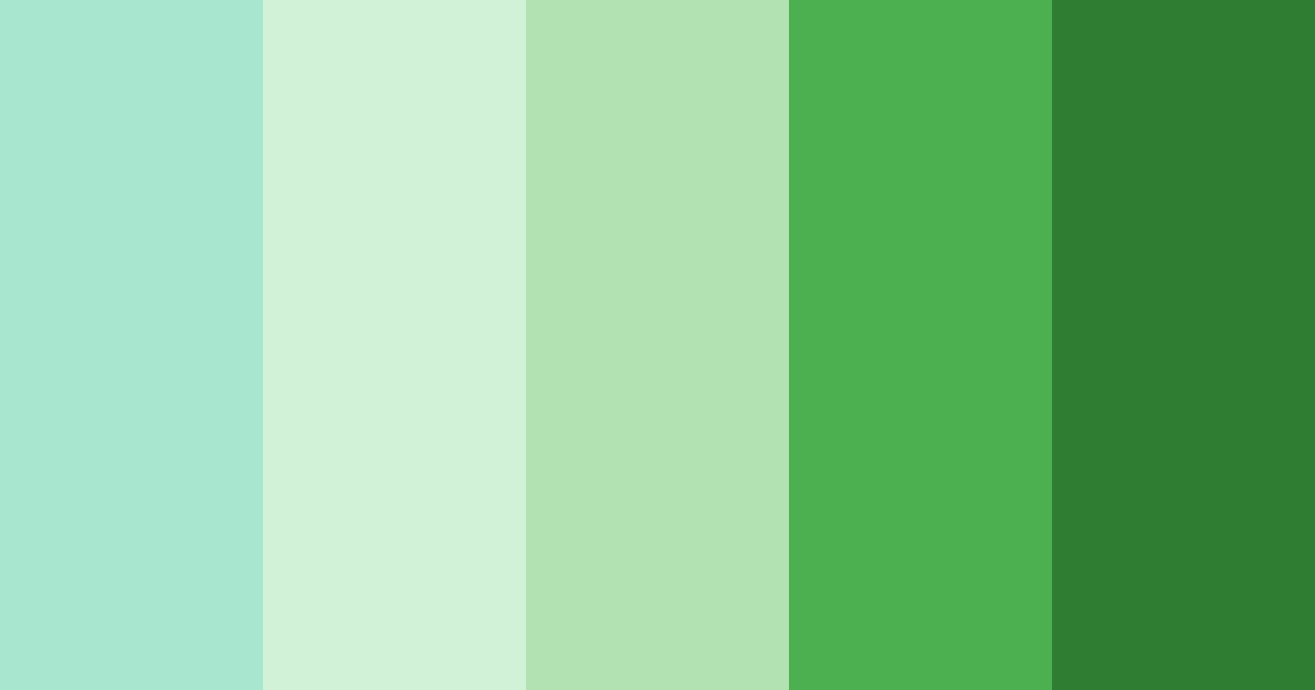 Download verdant symphony color palette PNG image (landscape)