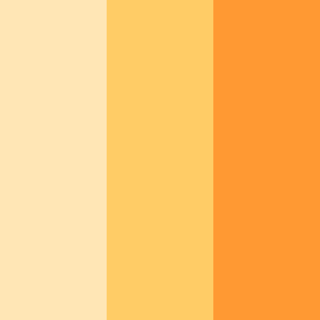 Download sunny orange color palette PNG image (square)