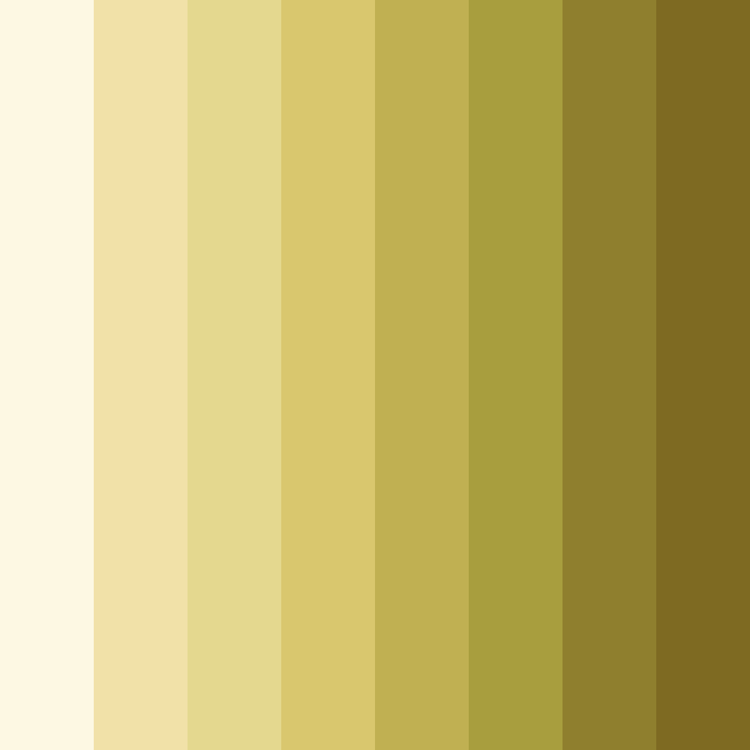 Download sunlit meadow color palette PNG image (square)