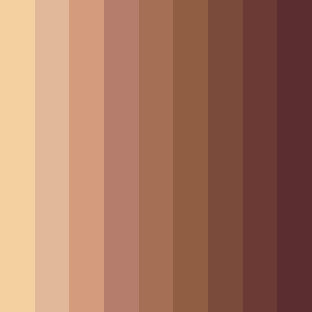 Download brown principal's office color palette PNG image (square)