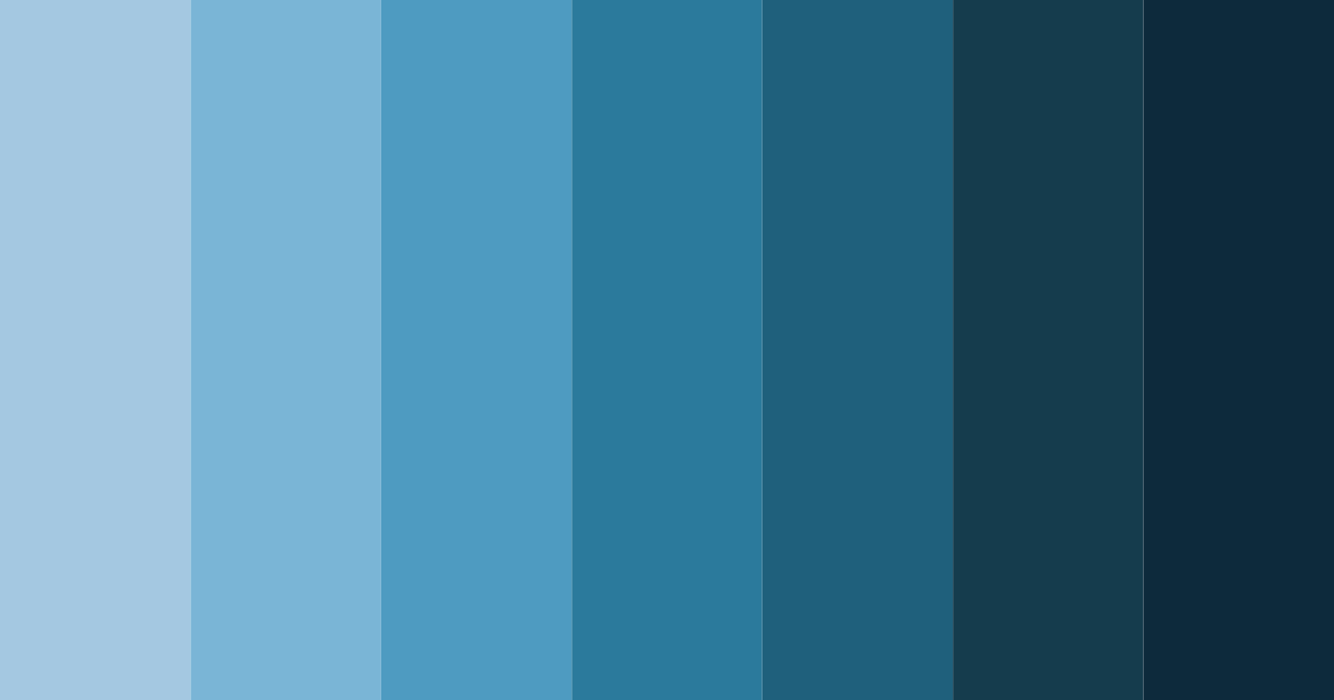 Download oceanic depths color palette PNG image (landscape)