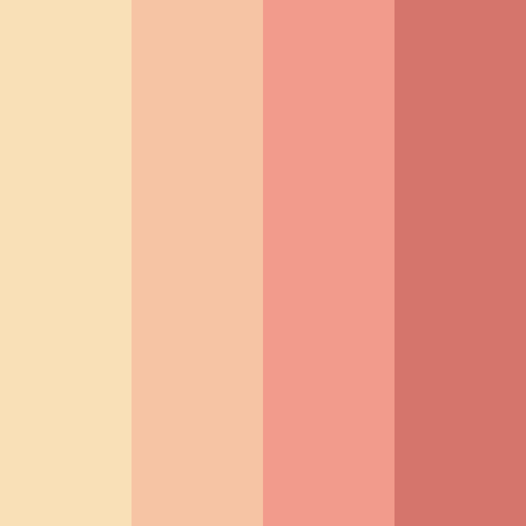 Download warm embrace color palette PNG image (square)