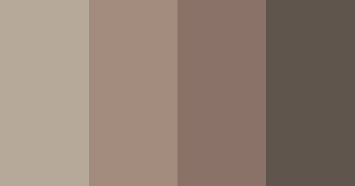 Download dark brown color palette PNG image (landscape)