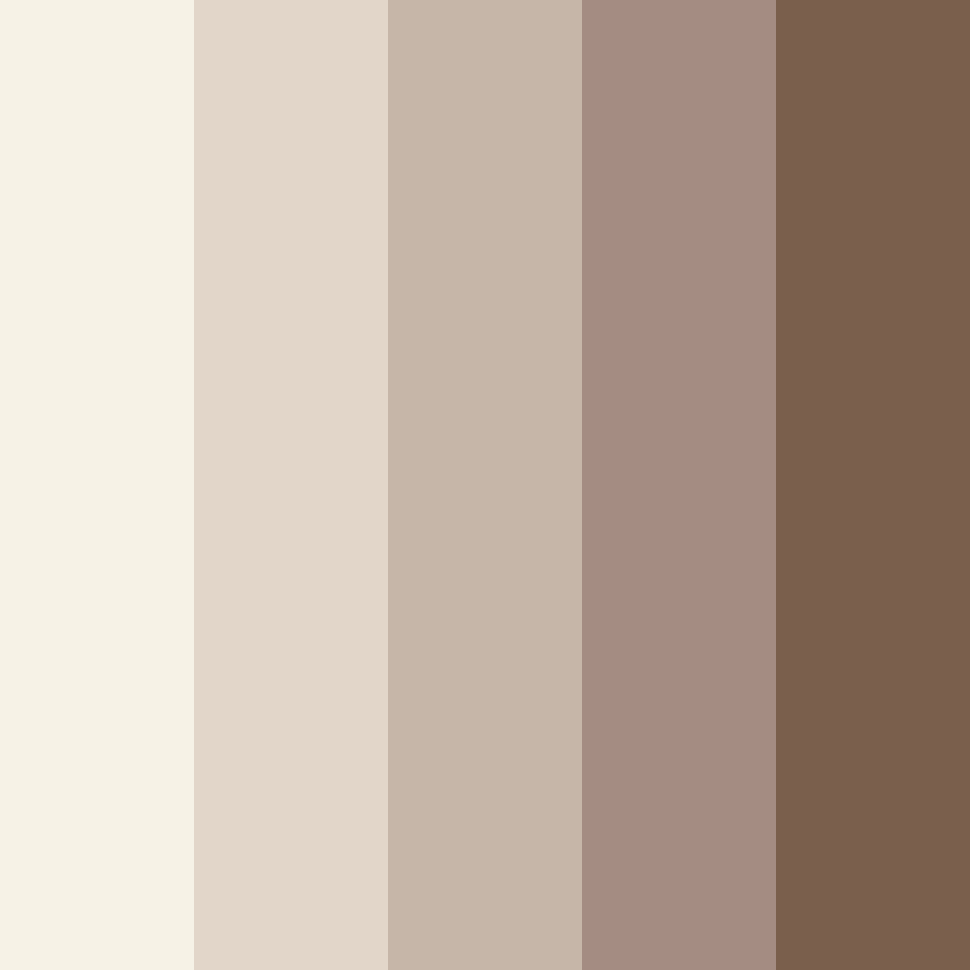 Download whispers of ivory color palette PNG image (square)
