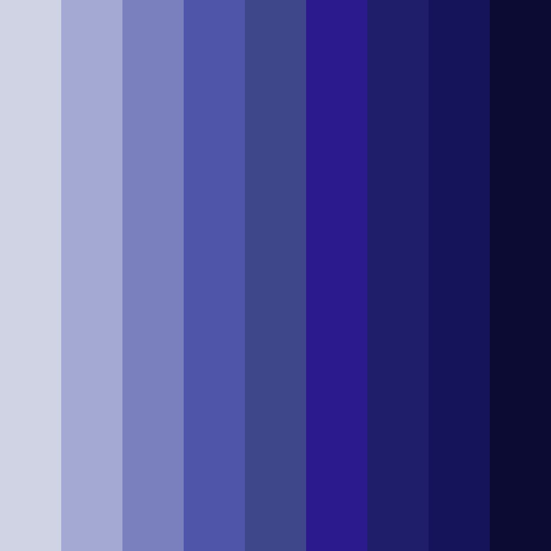 Download midnight reverie color palette PNG image (square)