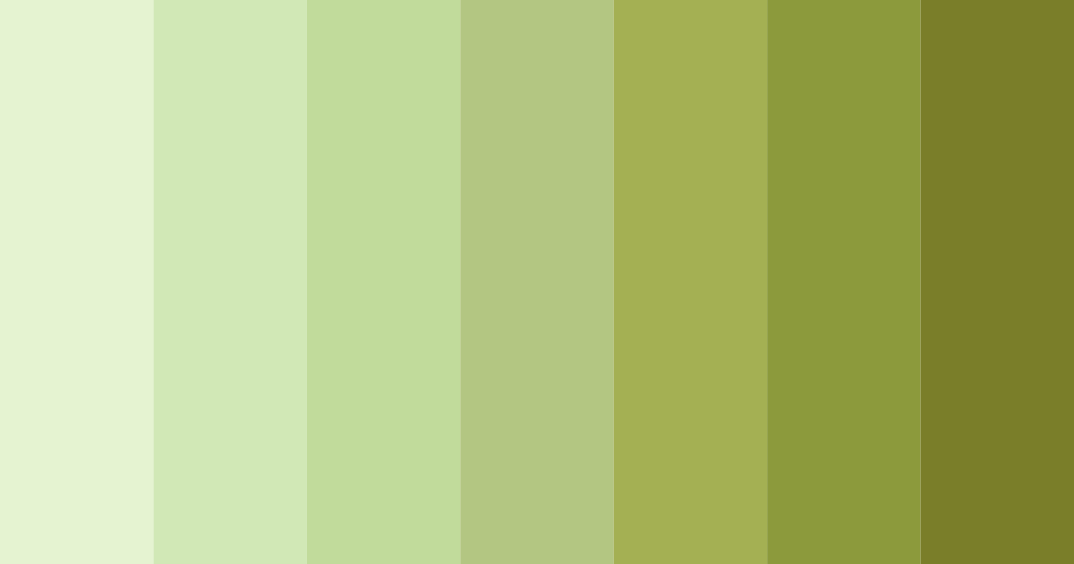 Download light green beige color palette PNG image (landscape)