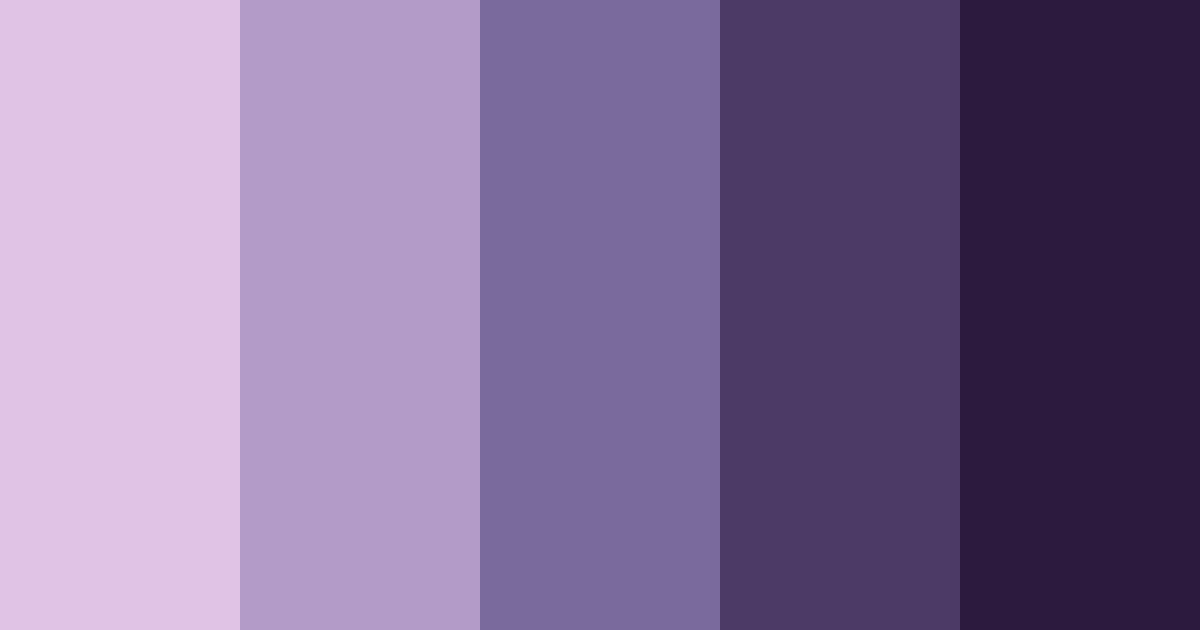 Download whispering twilight color palette PNG image (landscape)