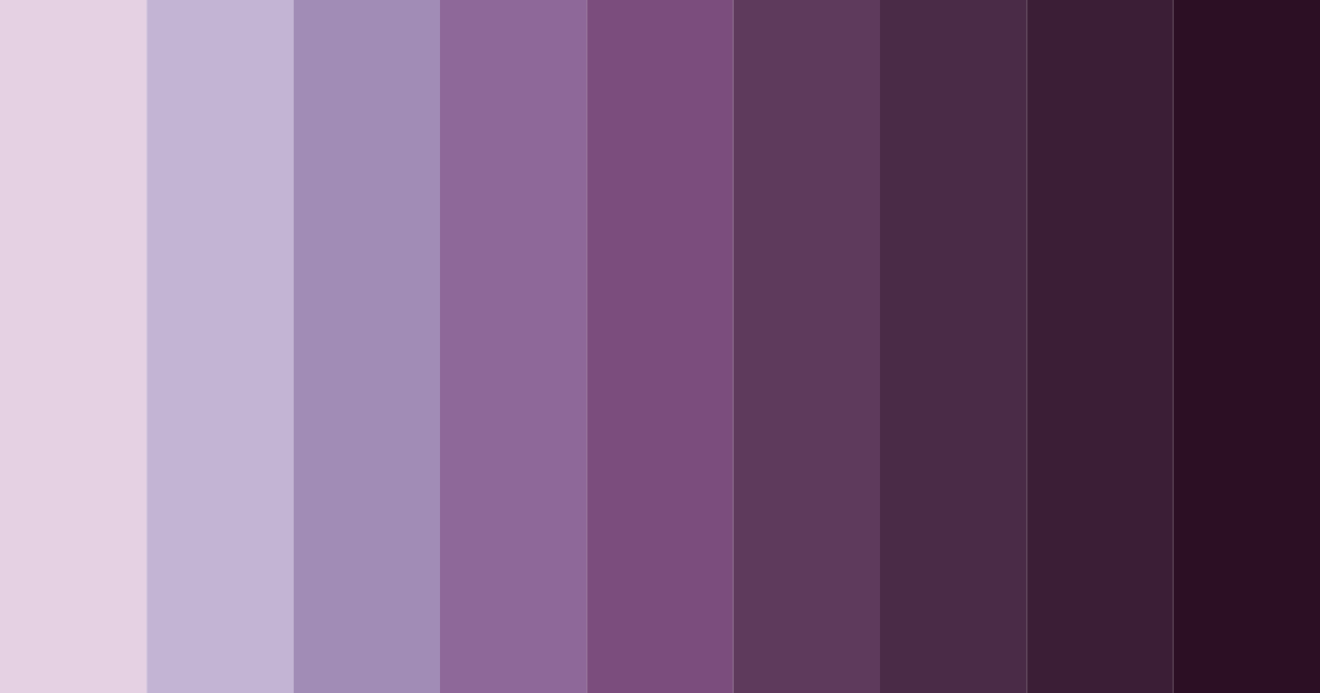 Download dusty purple woods color palette PNG image (landscape)