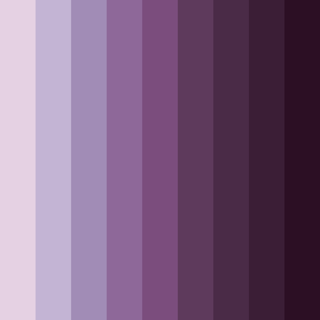 Download dusty purple woods color palette PNG image (square)