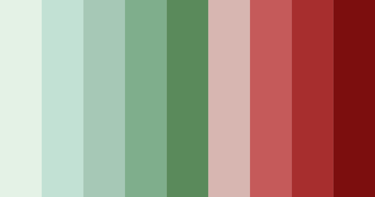 Download shades of grey red green color palette PNG image (landscape)