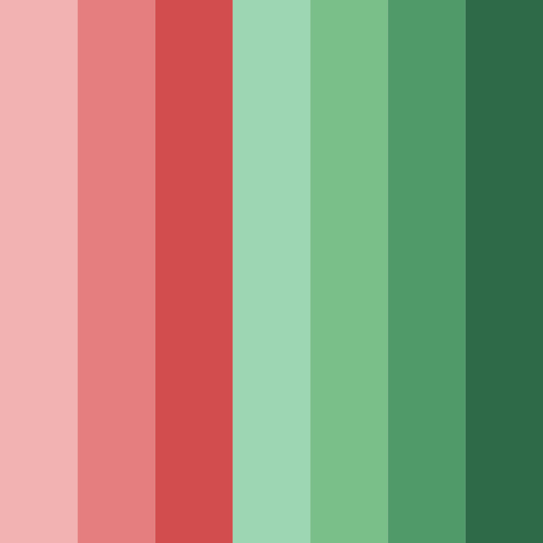 Download harmony in bloom color palette PNG image (square)