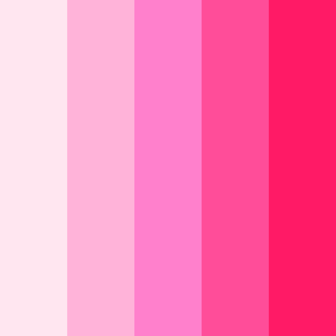Download cotton candy dream color palette PNG image (square)