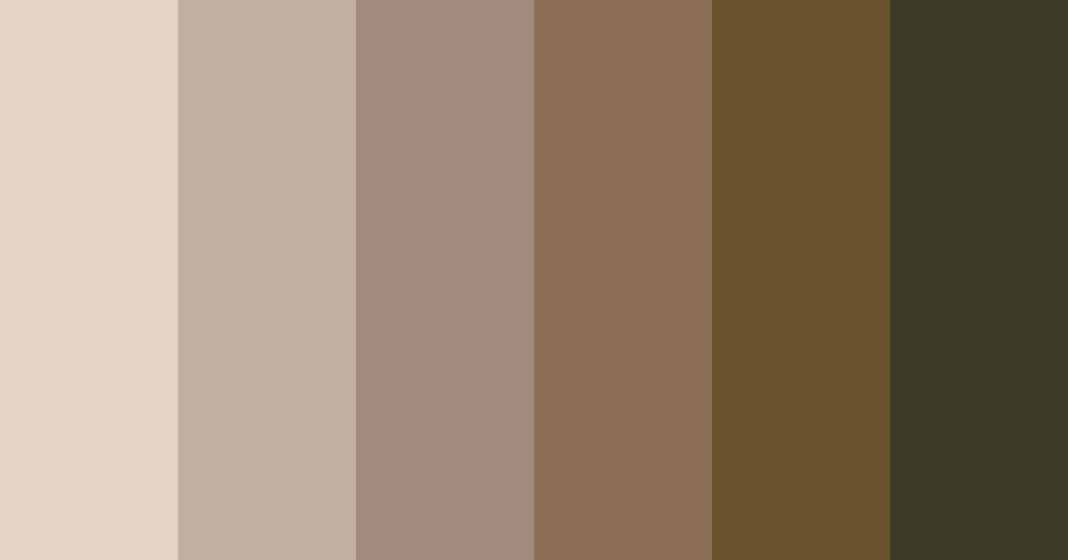 Download brown trench color palette PNG image (landscape)