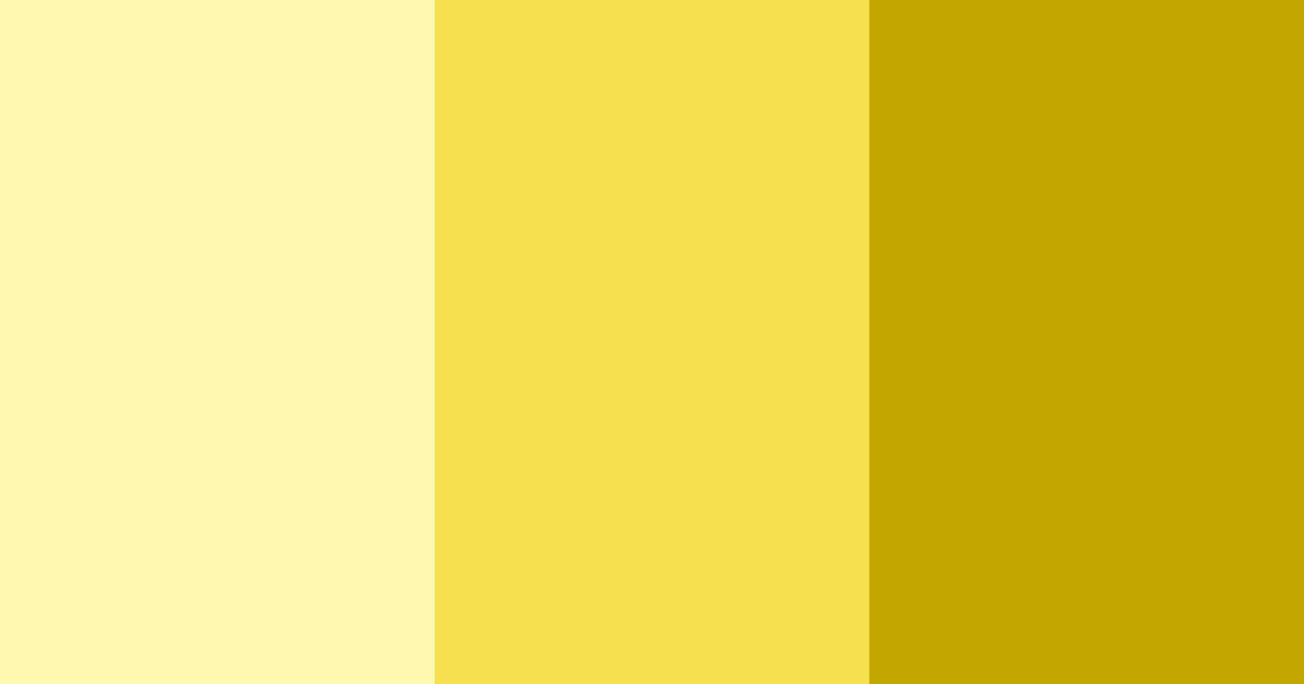 Download sunshine serenade color palette PNG image (landscape)