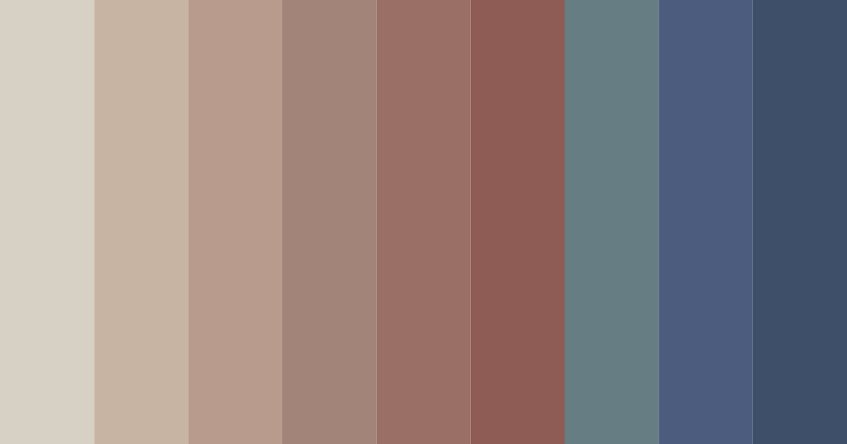Download muted elegance color palette PNG image (landscape)