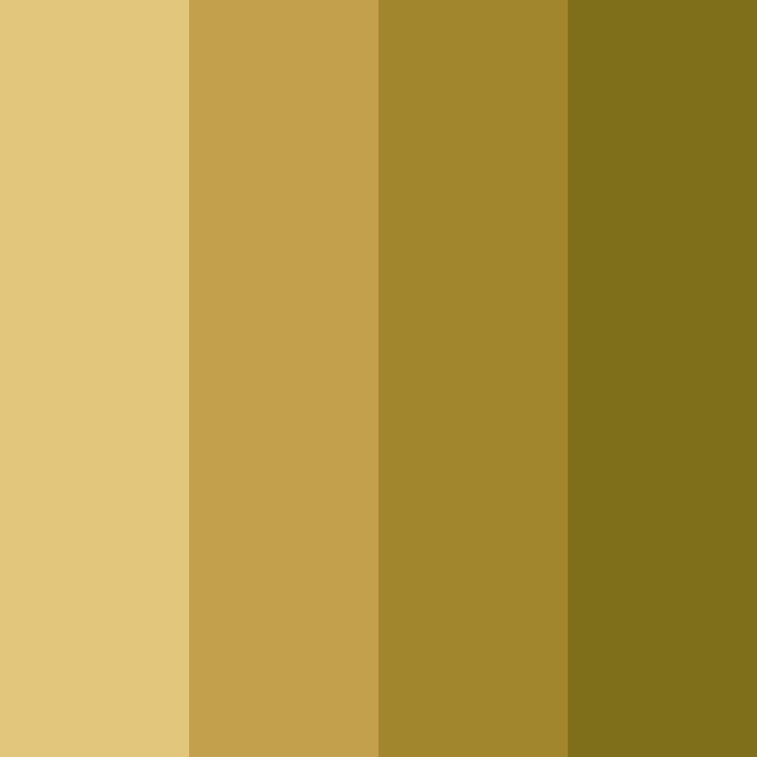 Download autumnal gleam color palette PNG image (square)