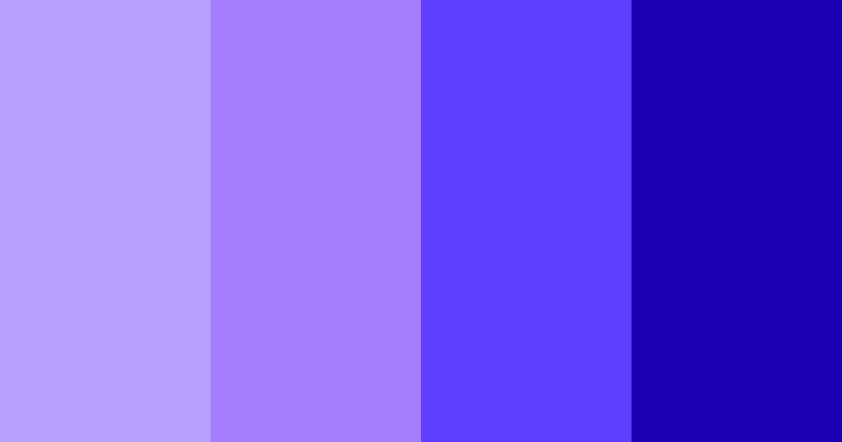 Download electric amethyst dream color palette PNG image (landscape)
