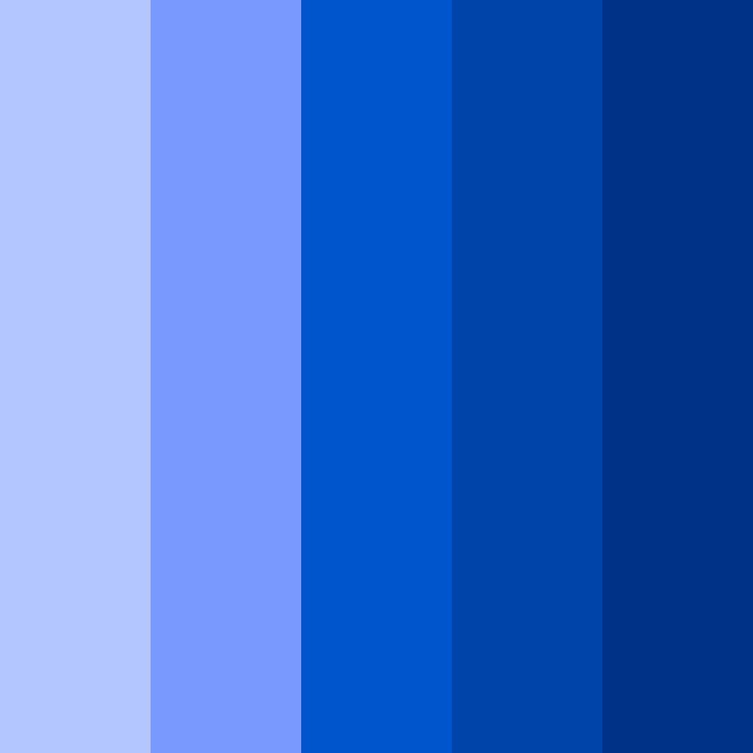 Download azure dreams color palette PNG image (square)