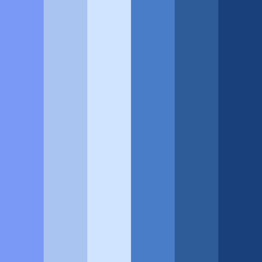 Download azure dreams color palette PNG image (square)