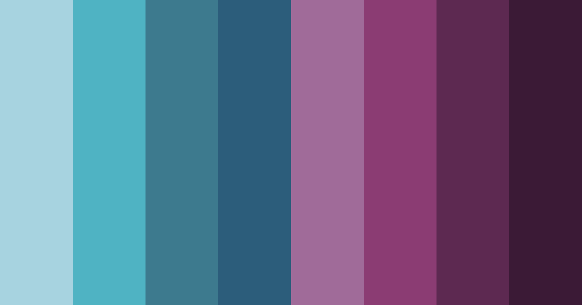 Download mystic gemstone dreams color palette PNG image (landscape)