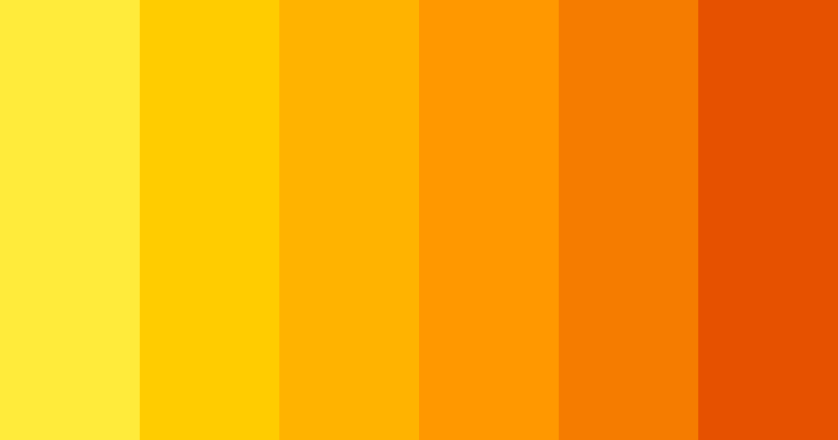 Download sunset citrus color palette PNG image (landscape)