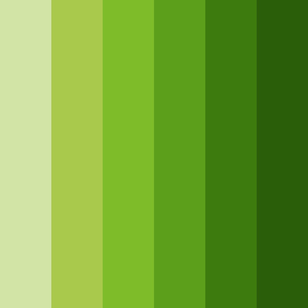 Download lush meadow harmony color palette PNG image (square)