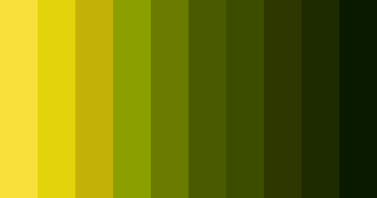 Download yellow green garden color palette PNG image (landscape)