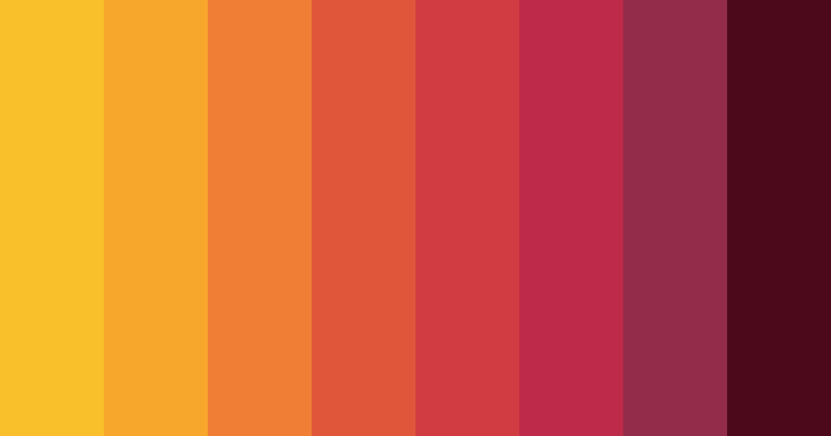 Download crimson horizon color palette PNG image (landscape)