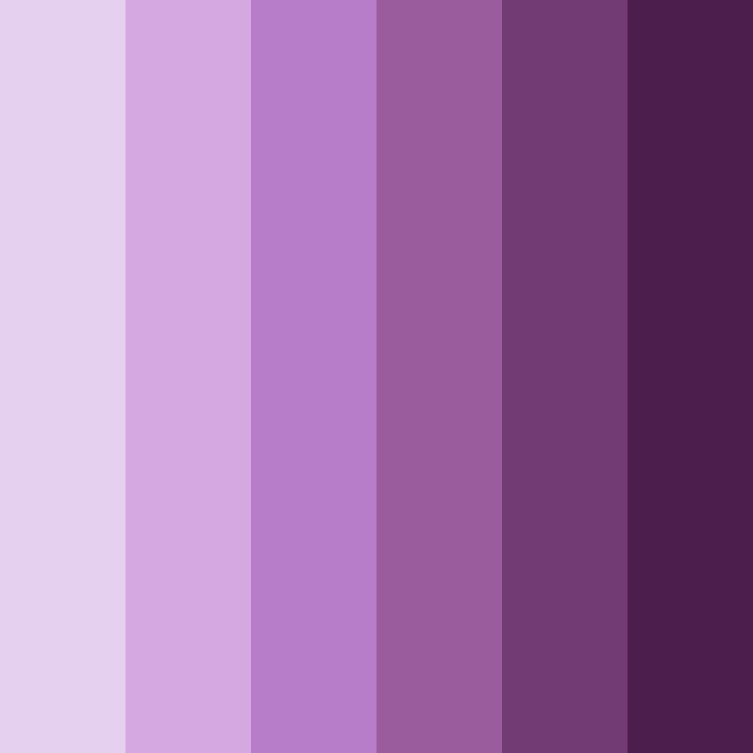 Download mystic amethyst dream color palette PNG image (square)