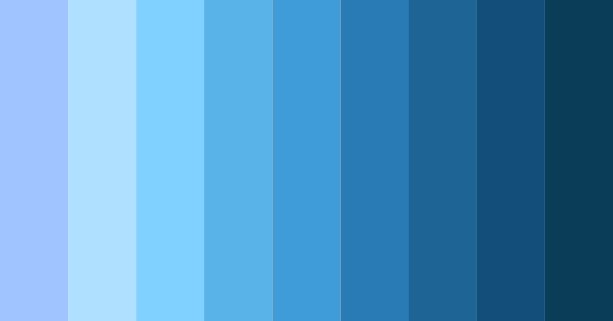 Download azure dreams color palette PNG image (landscape)