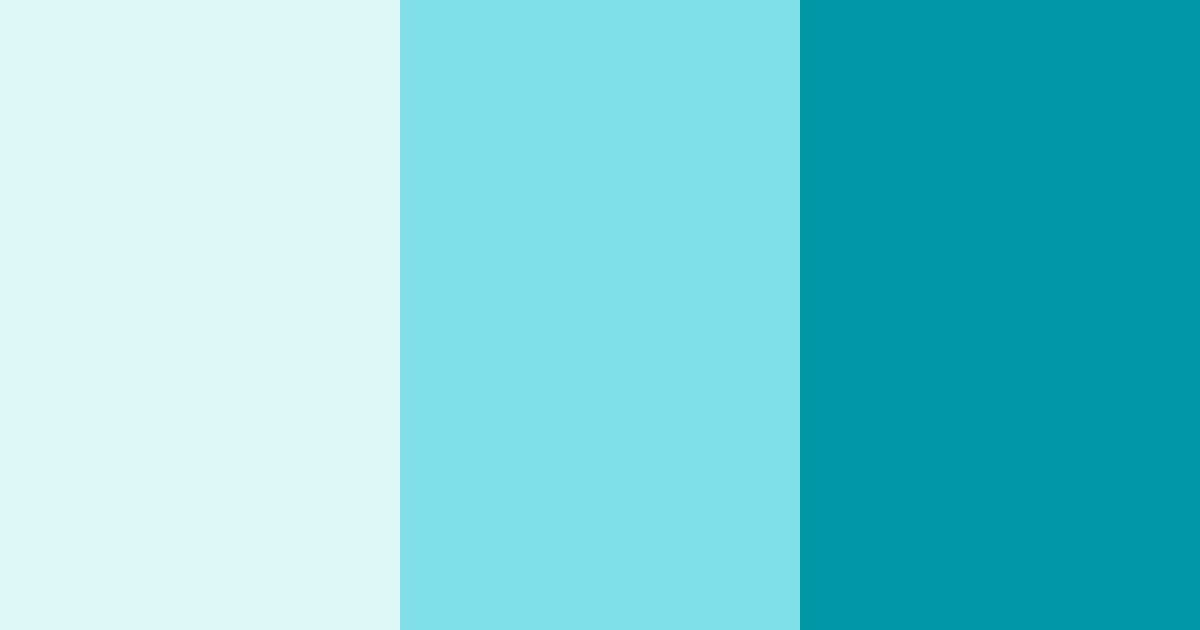 Download teal spring color palette PNG image (landscape)