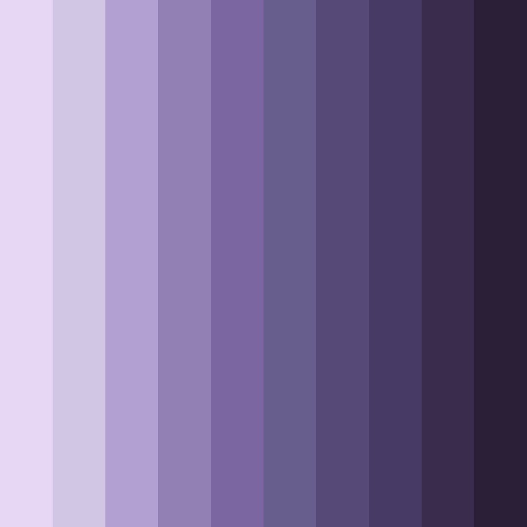 Download pale lavender shades color palette PNG image (square)
