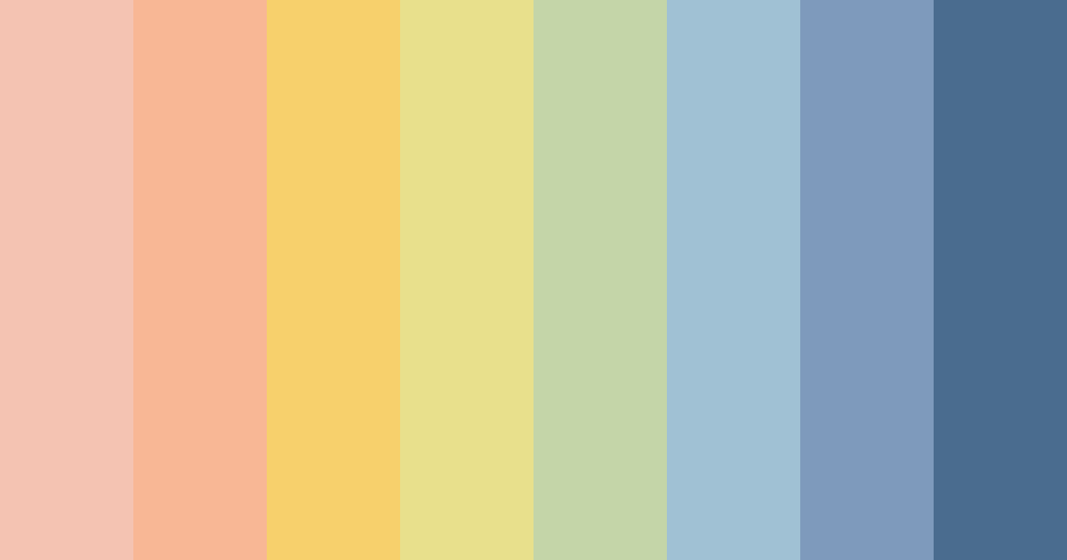 Download dawn's embrace color palette PNG image (landscape)