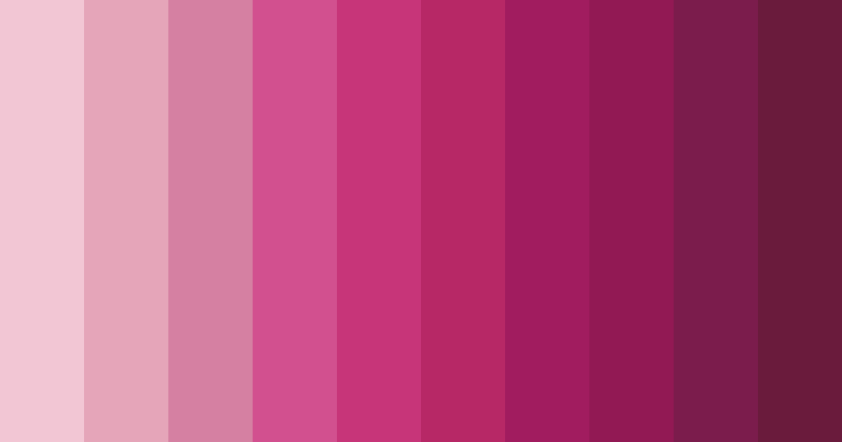 Download cold rose color palette PNG image (landscape)