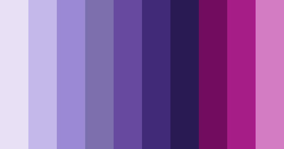 Download majestic reverie color palette PNG image (landscape)