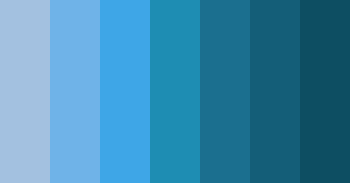 Download blue sky color palette PNG image (landscape)