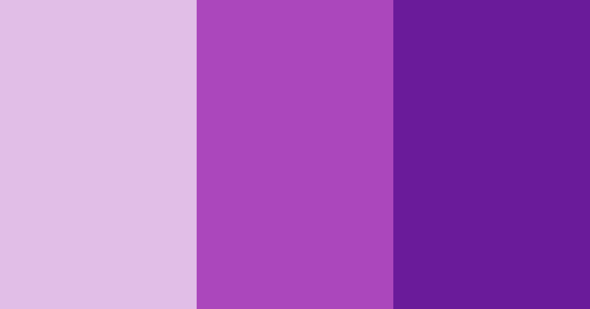Download light purple shades color palette PNG image (landscape)