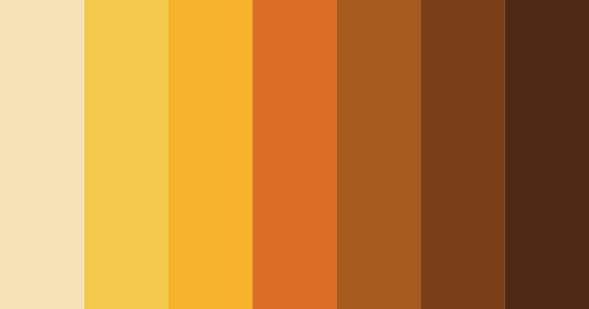 Download autumn harvest sunset color palette PNG image (landscape)