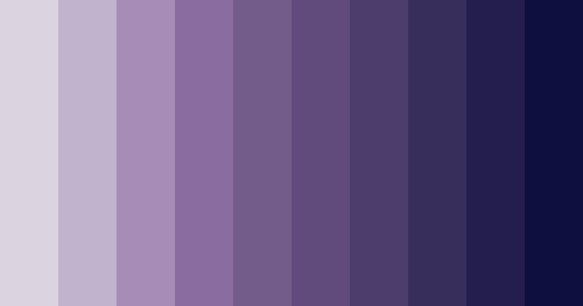 Download grey purple shades color palette PNG image (landscape)