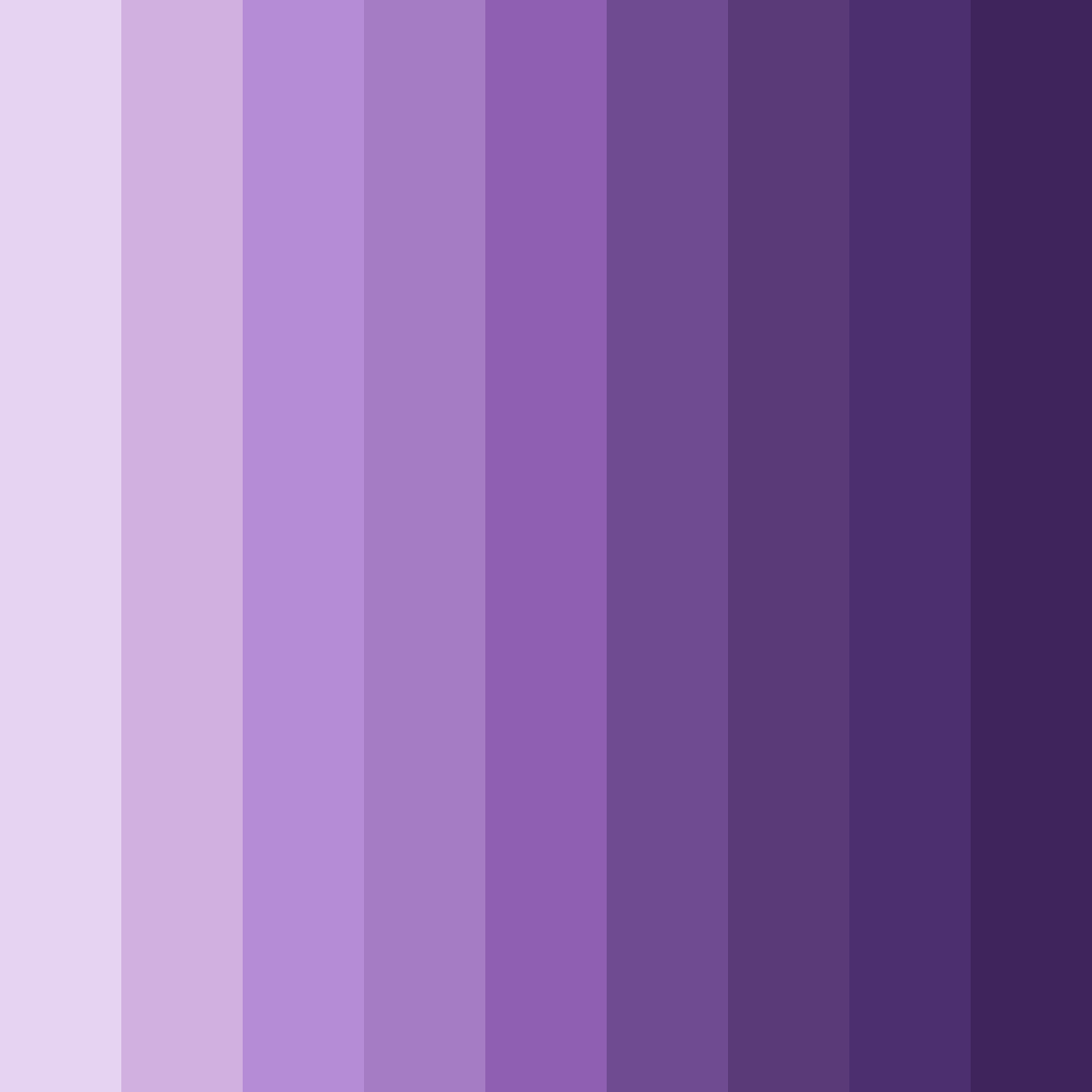 Download light purple dream color palette PNG image (square)