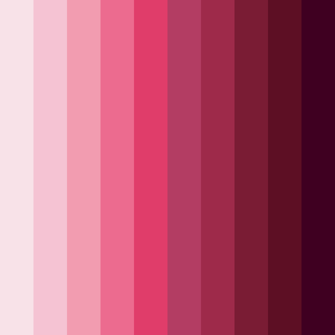Download blushing midnight color palette PNG image (square)