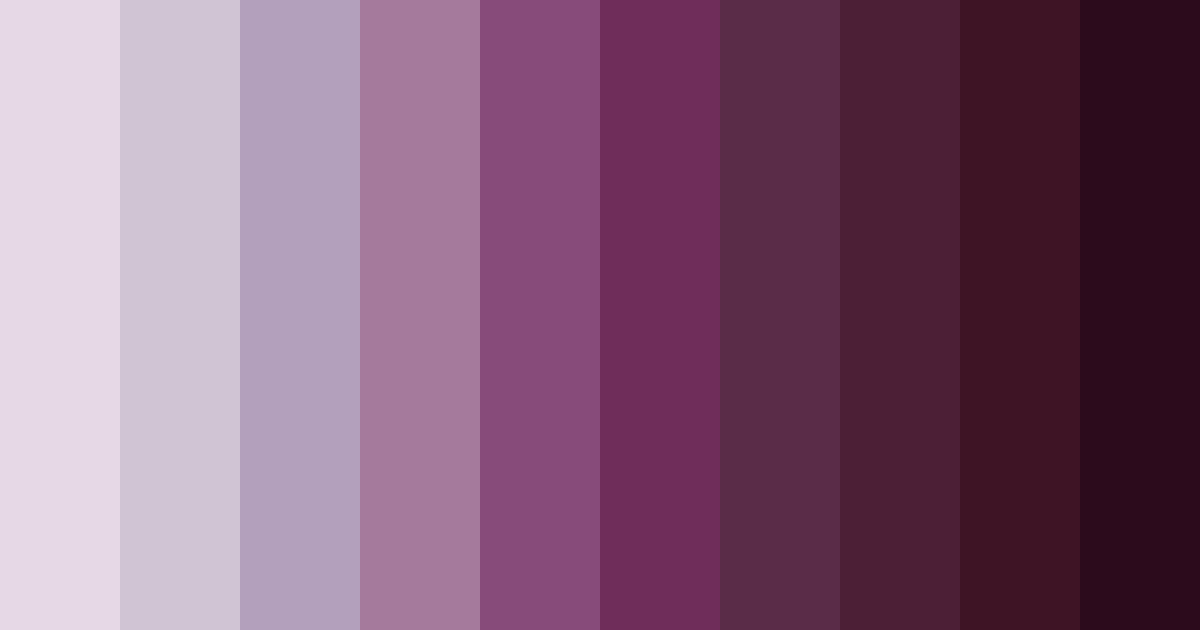 Download mystic amethyst color palette PNG image (landscape)
