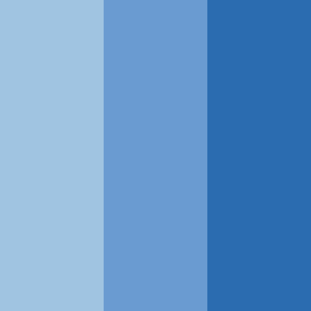 Download technical blue shades color palette PNG image (square)