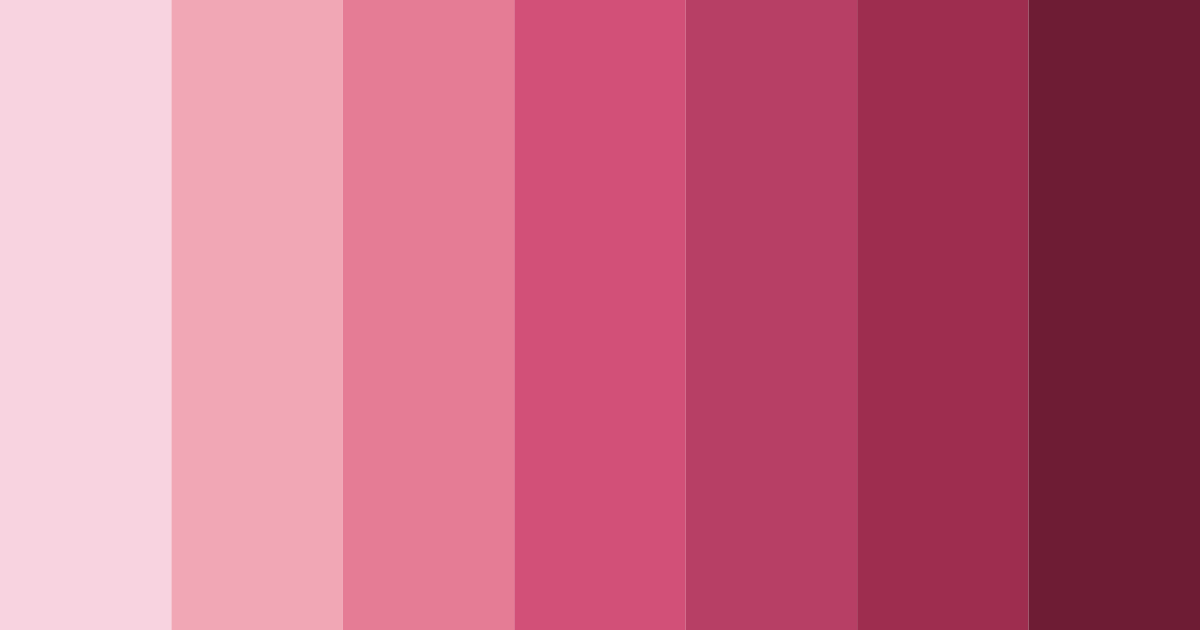 Download pink brown color palette PNG image (landscape)