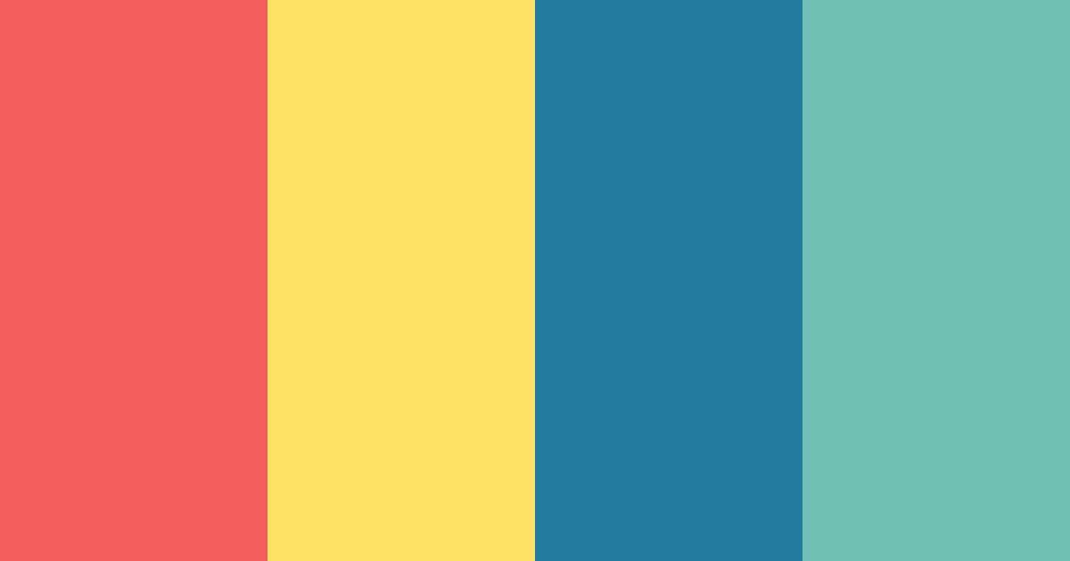 Download ocean breeze color palette PNG image (landscape)