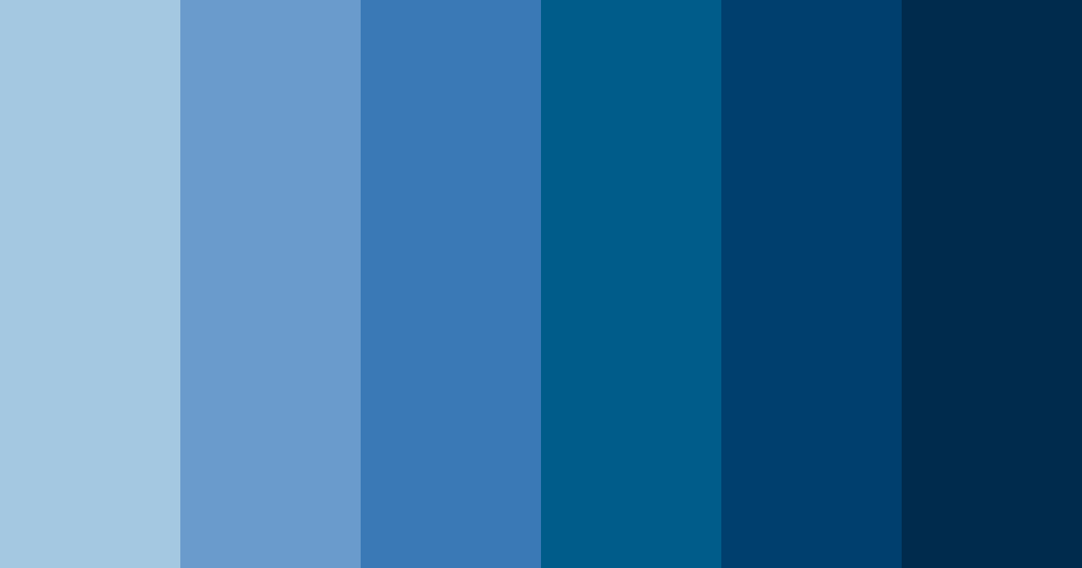 Download deep ocean serenade color palette PNG image (landscape)
